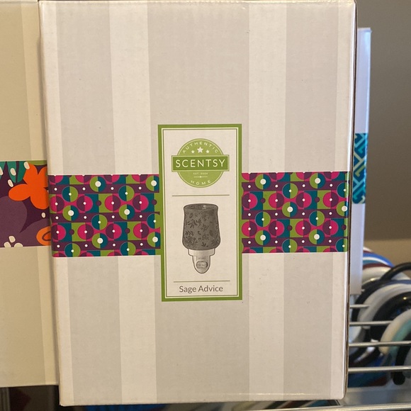 NIB Scentsy Sage Advice Mini Warmer - Picture 3 of 3